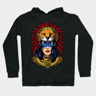 Aztec Jaguar Warrior Hoodie